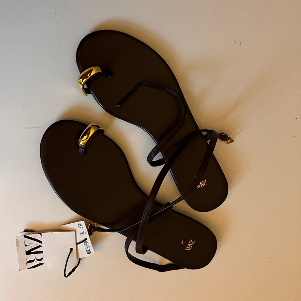 Brand new Zara Sandals from Summer 23…seeing this style more now.